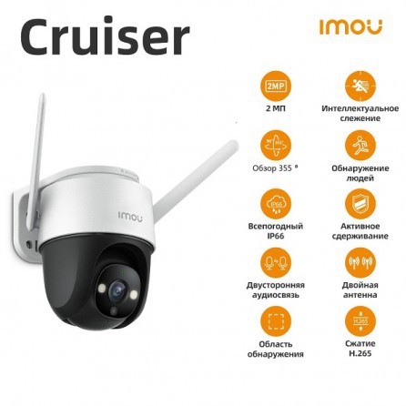Видеокамера IMOU Crusier 2MP IPC-S22FP-0360B-imou